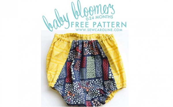 Free pattern: Baby bloomers