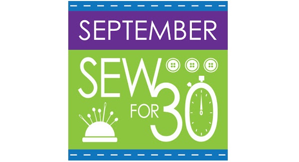 Take the September Sew For 30 pledge