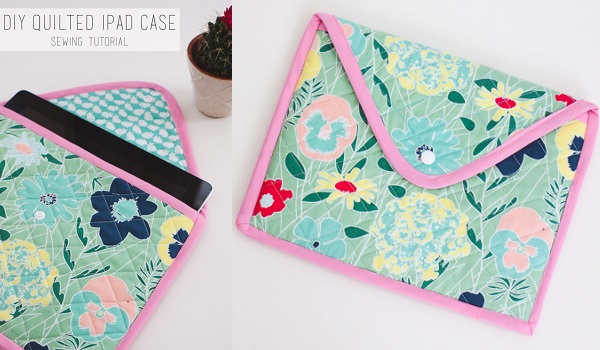 Tutorial: Quilted iPad sleeve