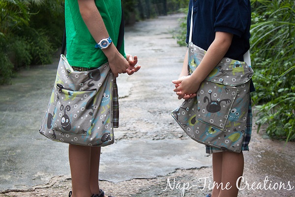 Tutorial: Boys messenger bag