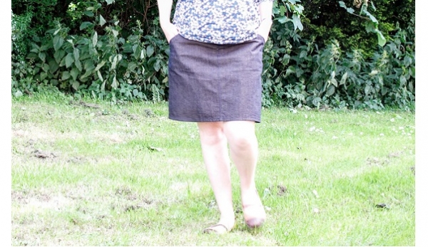 Tutorial: Any skirt to a maternity skirt in over-the-belly or under-the-belly variations