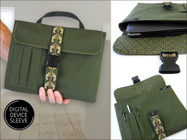 Tutorial: Satchel style tablet sleeve