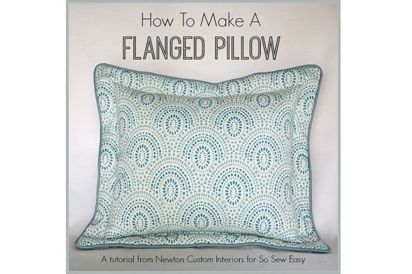 How-To-Make-A-Flanged-Pillow