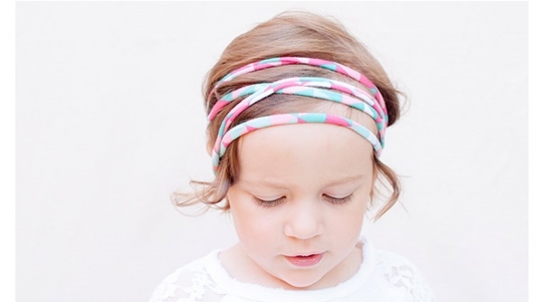 Tutorial: Super easy rolled knit fabric headbands