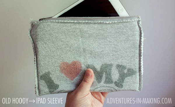 Tutorial: Sweatshirt iPad sleeve