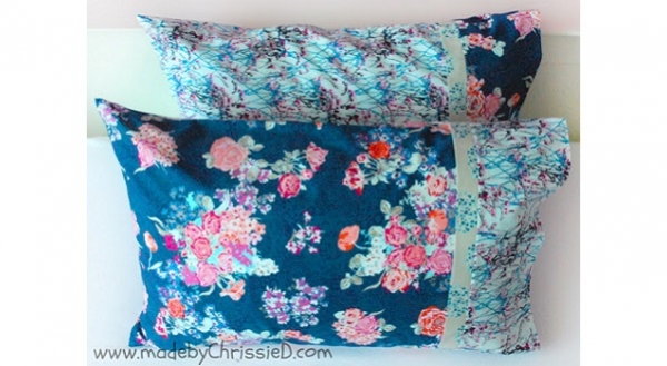 Tutorial: Burrito method pillowcase with French seams