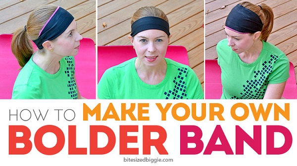 Tutorial: DIY Bolder Band style exercise headband