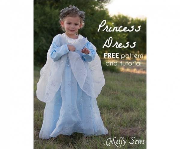 Free pattern: Little girl's princess dress