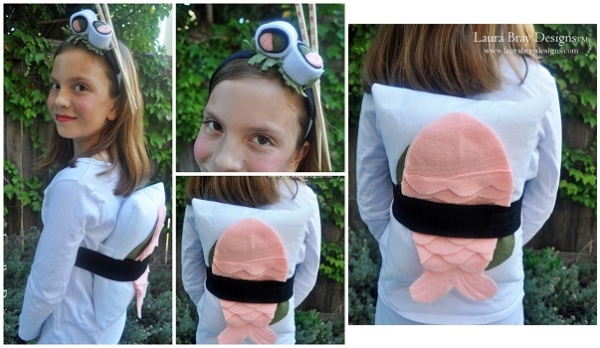 Free pattern: Sushi costume