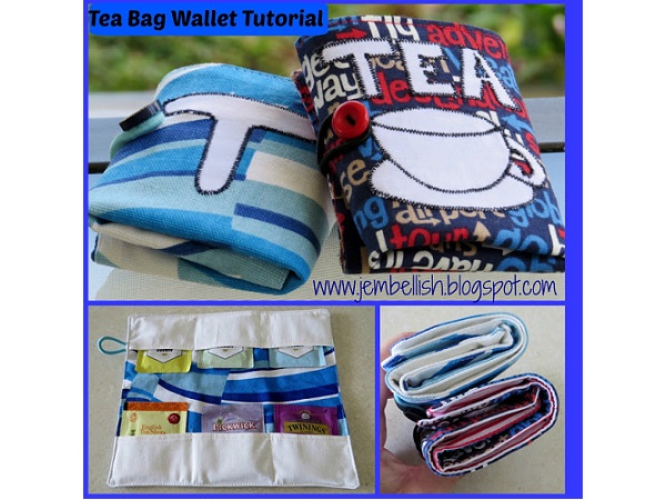 Tutorial: Tea bag wallet