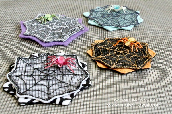 Tutorial: Spiderweb hair clips