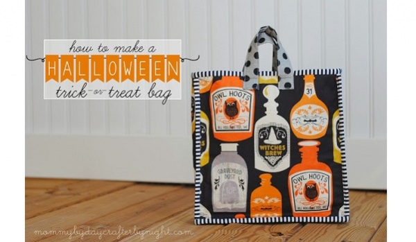 Tutorial: Trick or treat tote