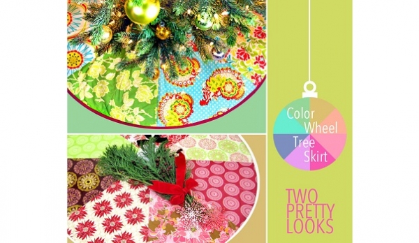 Tutorial: Patchwork Christmas tree skirt