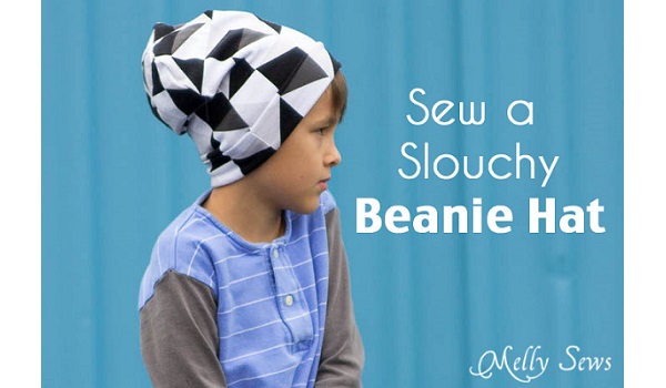 Tutorial: Slouchy beanie hat in all sizes