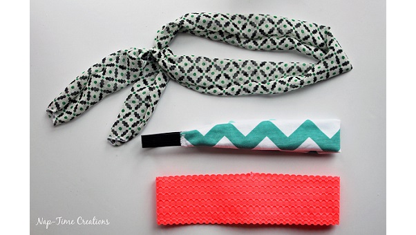 Tutorial: Easy fabric headbands 3 ways