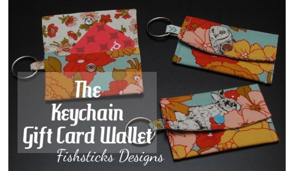 Tutorial: Key chain gift card wallet