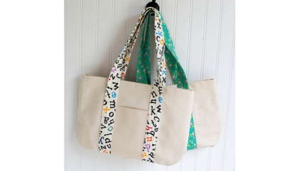 Tutorial: Sew a book tote