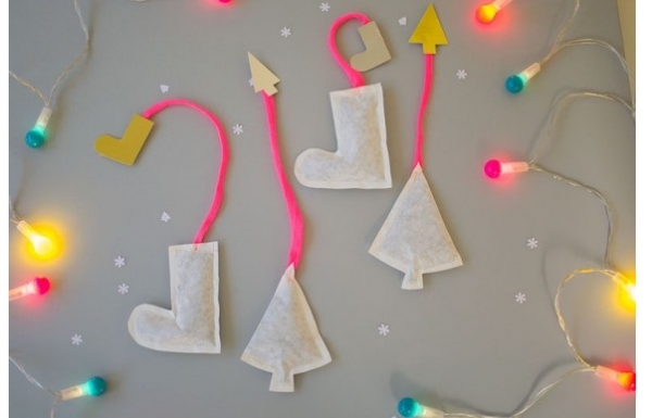 Tutorial: DIY Christmas tea bags