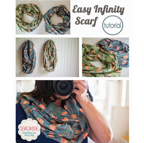 Tutorial: Easy infinity scarf