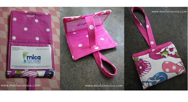 Tutorial: Wallet style luggage tag