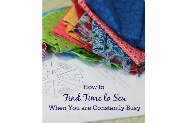 No time to sew? Read 5 ways you can get your sewing time