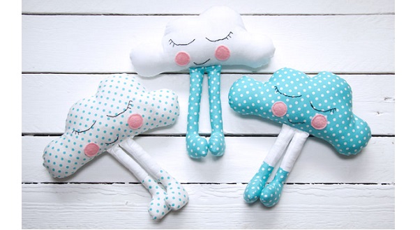 Free pattern: Happy cloud softie