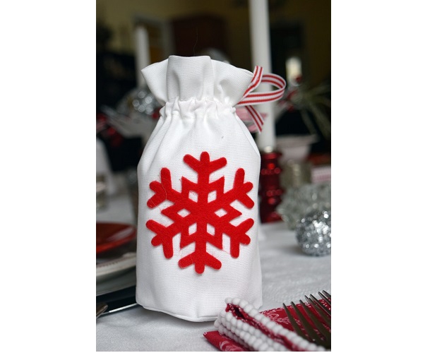 Tutorial: Christmas ornament gift bags