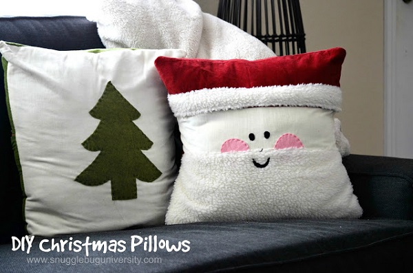 Tutorial: Santa throw pillow