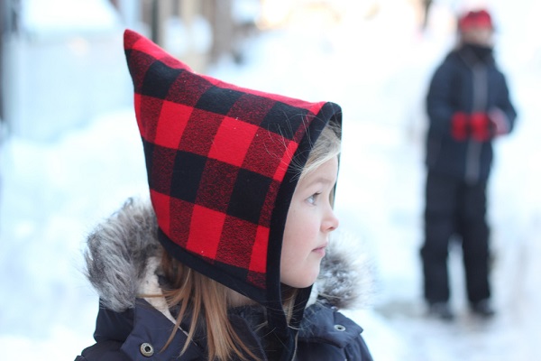 Free pattern: Blizzard Bonnet pixie hat for kids