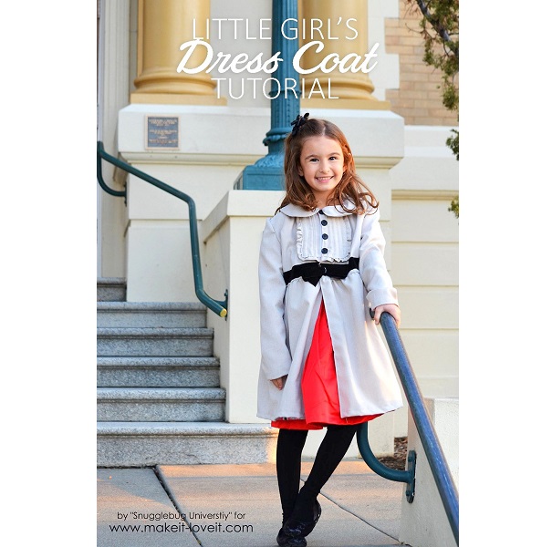 Tutorial: Girls dress coat