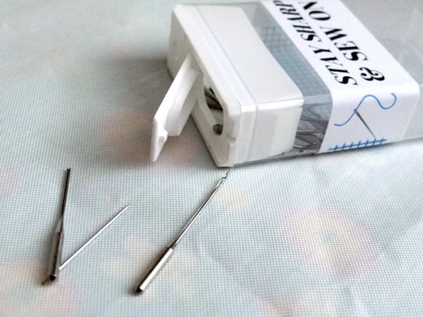 Store and dispose of old sewing needles safely, plus a printable