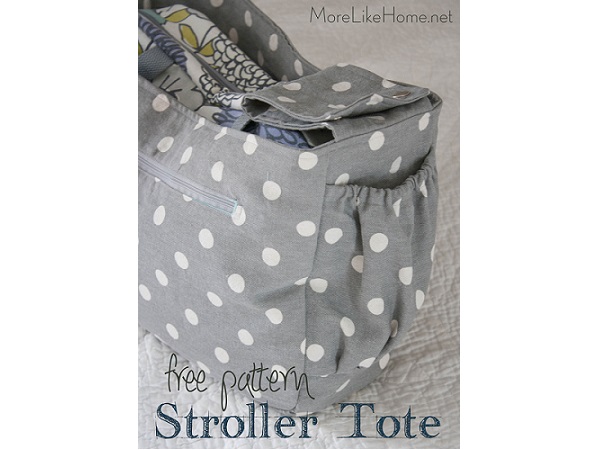 Tutorial: Stroller tote bag