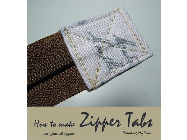 Tutorial: How to make a zipper tab