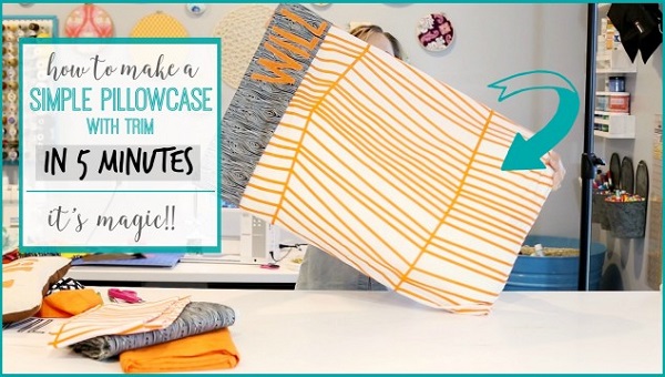 Video tutorial: 5-minute pillowcase