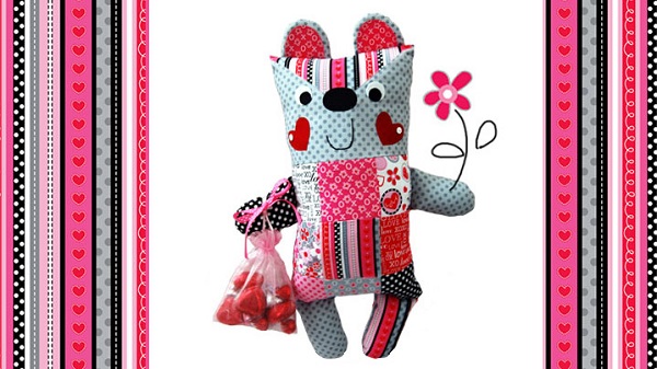 Tutorial: Candy Cutie patchwork softie