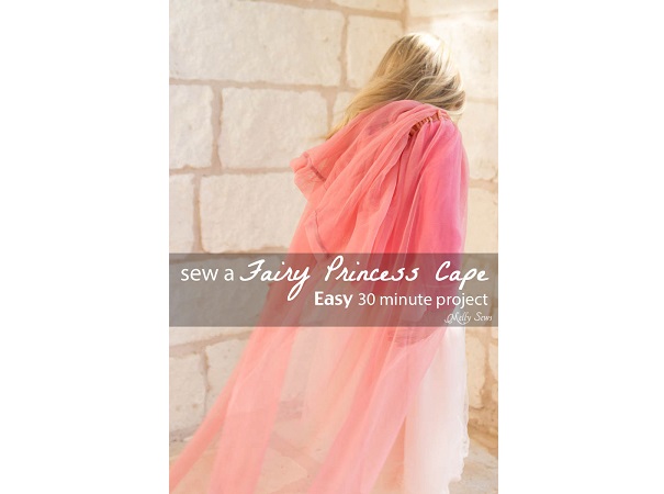 Tutorial: 30-minute easy fairy princess cape