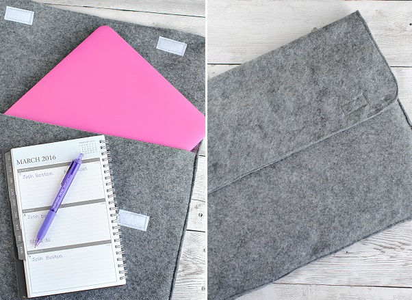 Tutorial: Easy 10 minute  laptop sleeve