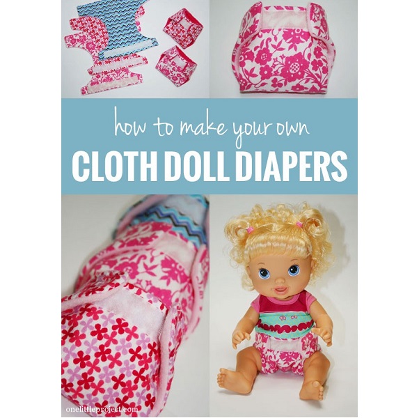 Tutorial: Baby doll diapers