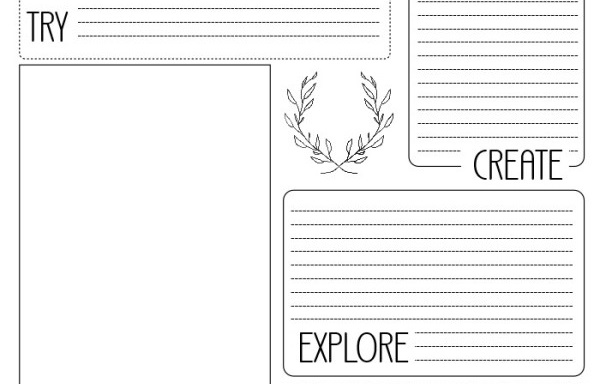 Freebie: Sewing project planner printable