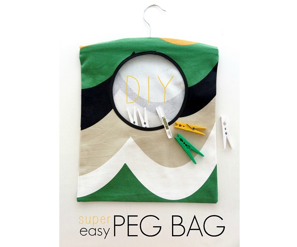 Tutorial: Easy peg bag