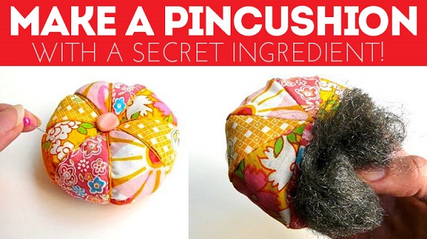 How to make a pincushion that sharpens your pins and needles