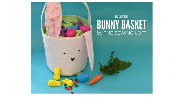 Free pattern: Easter bunny bucket basket