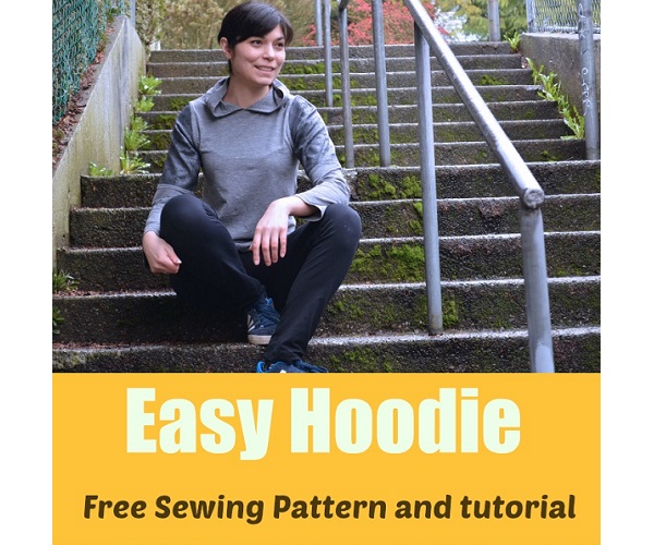 Free pattern: Easy hoodie