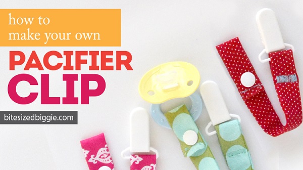 Tutorial: How to make a pacifier clip