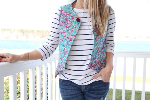 Tutorial: Easy DIY women's vest