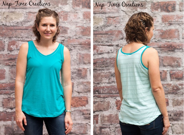 Free pattern: Women's simple summer tank