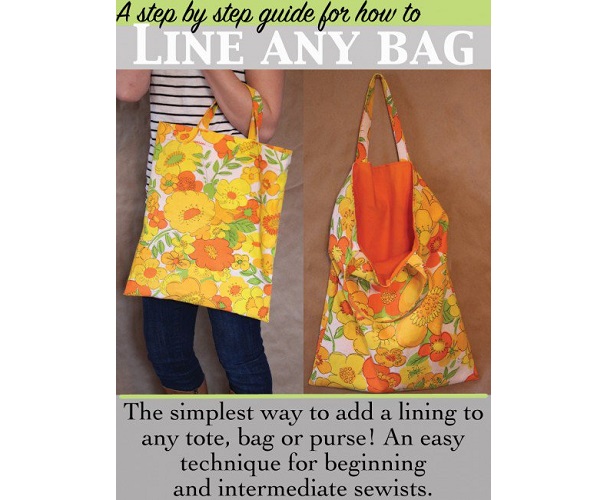 Tutorial: Simple method to line any bag