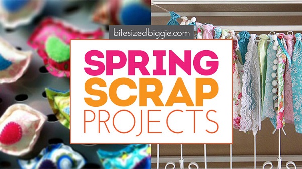 Spring scrap sewing inspiration