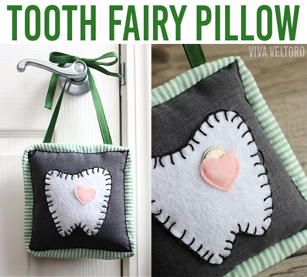 Tutorial: Boxy tooth fairy pillow