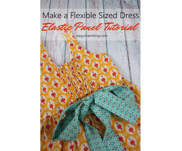 Tutorial: Add a shirred elastic back panel to a bodice